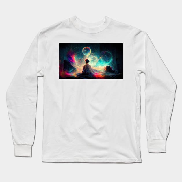 quantum Long Sleeve T-Shirt by Marwah